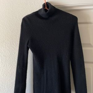 Black cashmere sweater